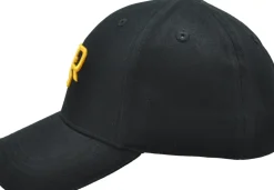 AS Roma Cappellino con monogramma ASR ricamato, Adulto, Nero Fashion