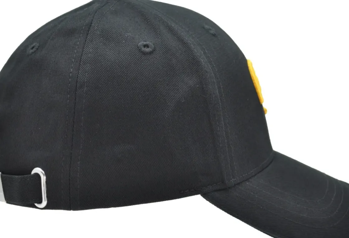 AS Roma Cappellino con monogramma ASR ricamato, Adulto, Nero Fashion