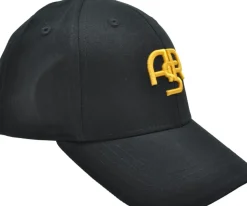 AS Roma Cappellino con monogramma ASR ricamato, Adulto, Nero Fashion