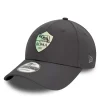 AS Roma Cappellino Crest 9Forty New Era X , Adulto, Grigio New