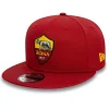 AS Roma Cappellino 9Fifty New Era logo Crest , Adulto, Rosso New