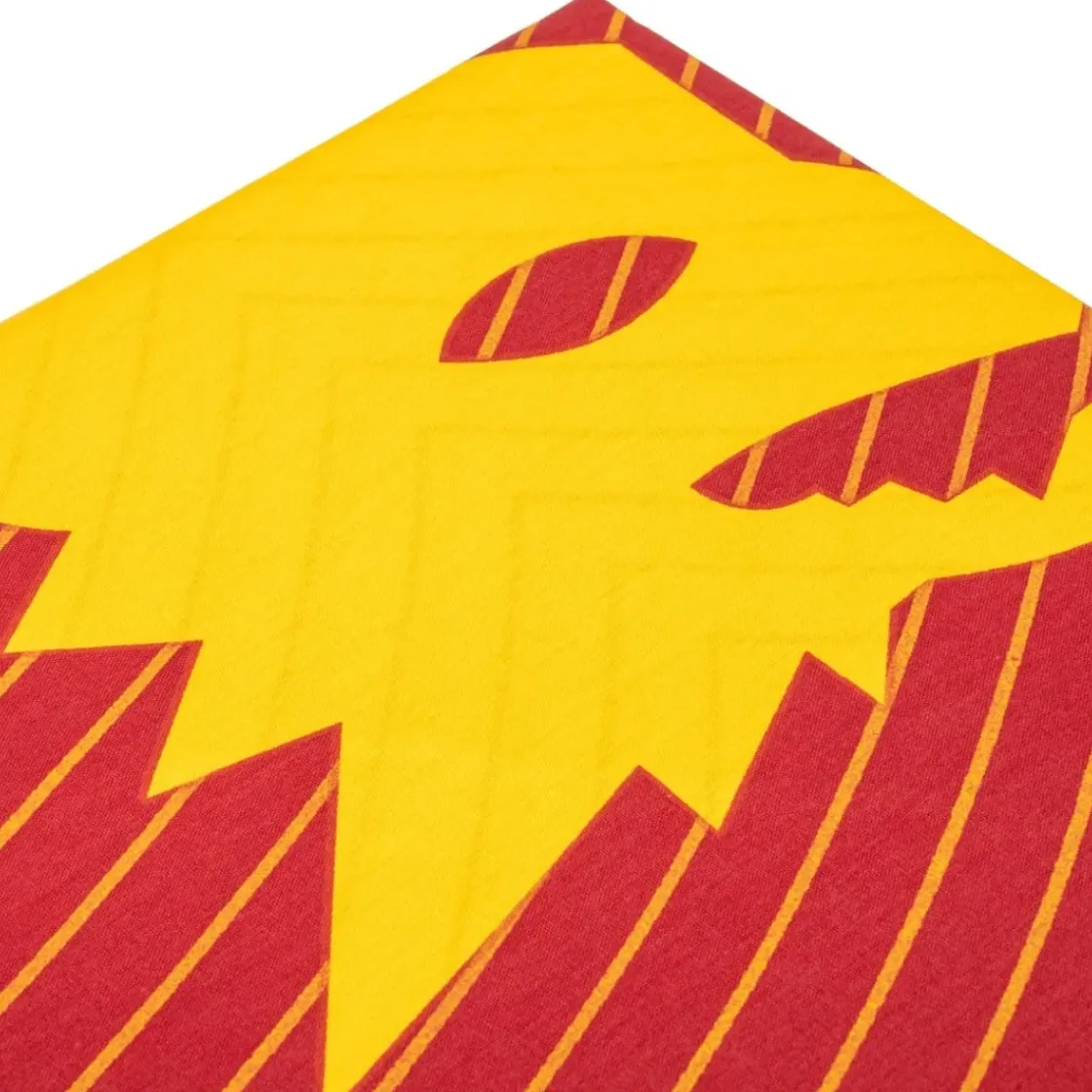AS Roma Completo da letto ad 1 piazza, set lenzuola e federa con logo lupetto – giallo-rosso Best