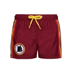 AS Roma Costume da bagno Saint Barth logo Lupetto, Bambino, Rosso Fashion