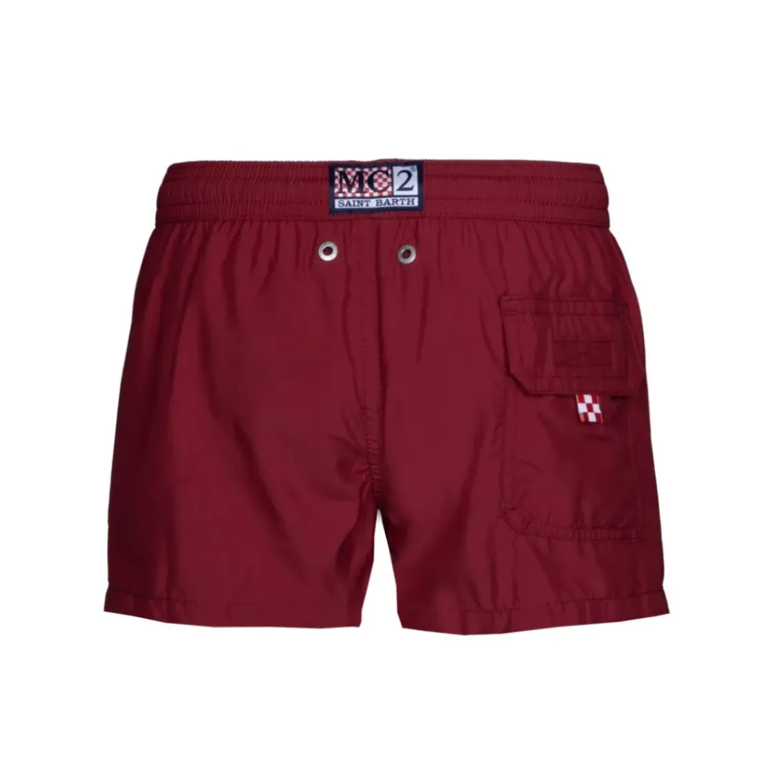 AS Roma Costume da bagno Saint Barth logo Lupetto, Bambino, Rosso Fashion