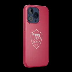 AS Roma Cover Smartphone logo Crest , Rosso Outlet