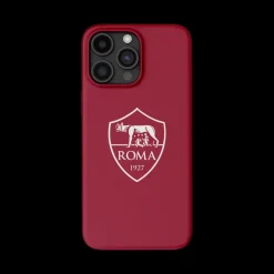 AS Roma Cover Smartphone logo Crest , Rosso Outlet