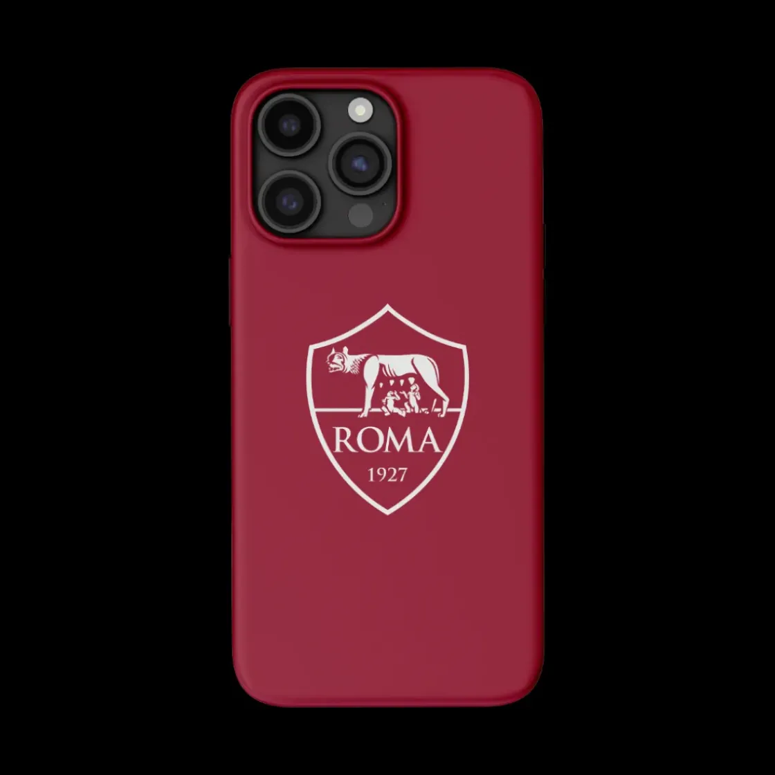 AS Roma Cover Smartphone logo Crest , Rosso Outlet