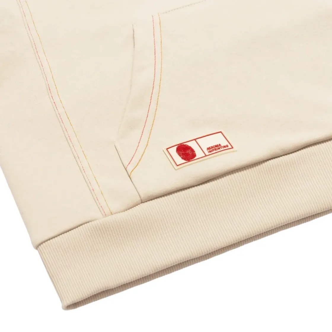 AS Roma Felpa con cappuccio cropped logo ASR, Donna, Crema Fashion