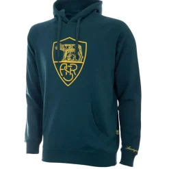 AS Roma Felpa con cappuccio Heritage , Adulto, Verde Discount