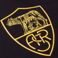 AS Roma Felpa con cappuccio Heritage , Adulto, Nero Online