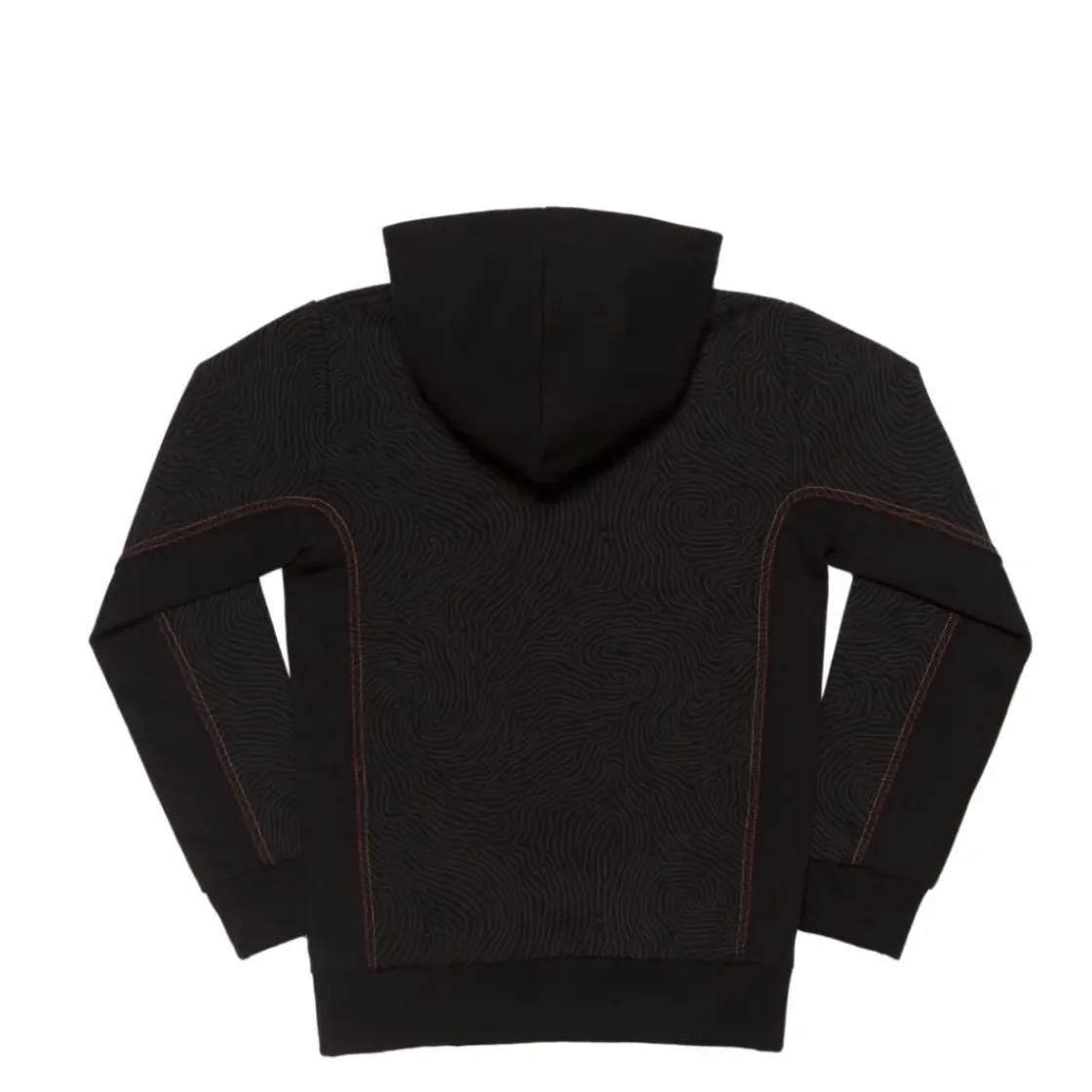 AS Roma Felpa con cappuccio logo ASR, Bambini, Nero Best