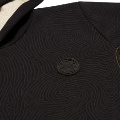 AS Roma Felpa con cappuccio logo ASR, Bambini, Nero Best