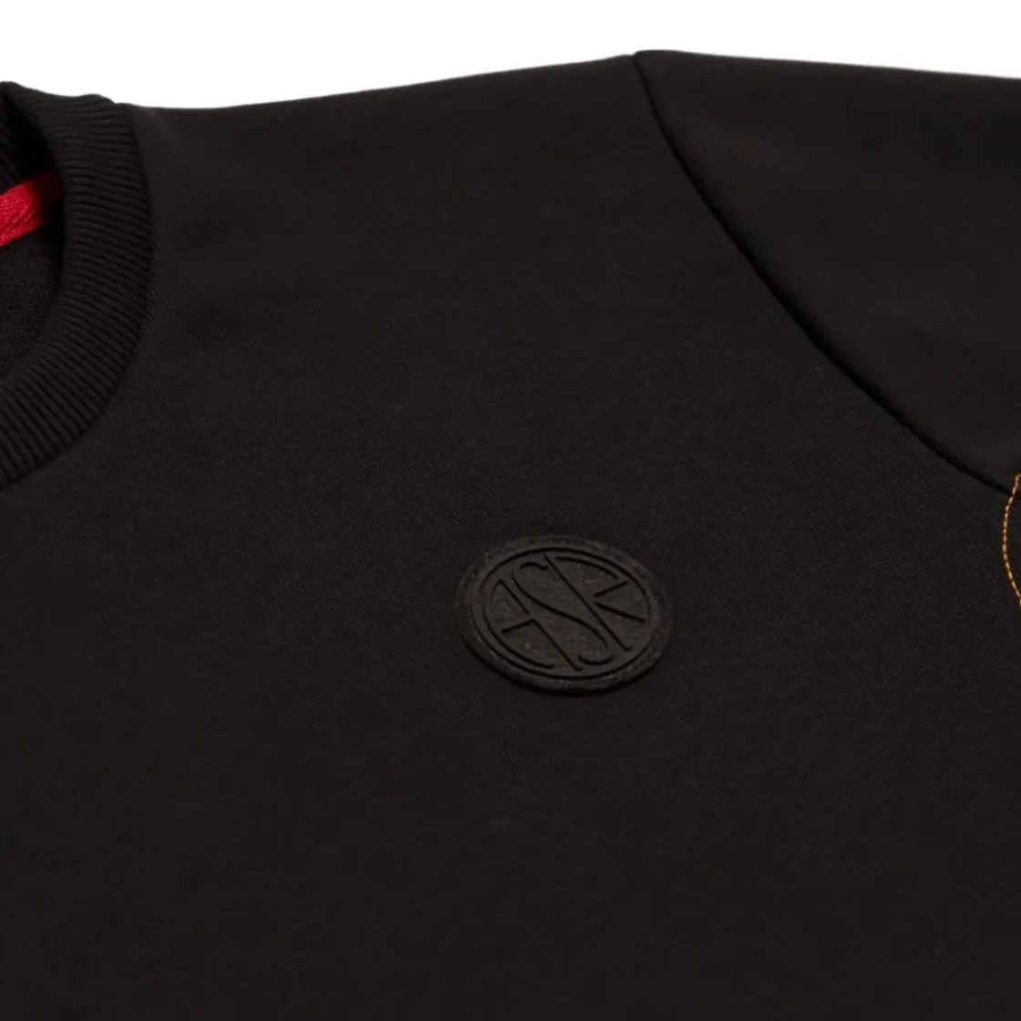 AS Roma Felpa girocollo logo ASR, Bambini, Nero Store