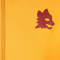 AS Roma Felpa Sportiva logo Lupetto, Bambini, Giallo Hot