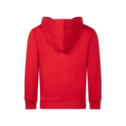 AS Roma Felpa Sportiva logo Lupetto, Bambini, Rosso Hot