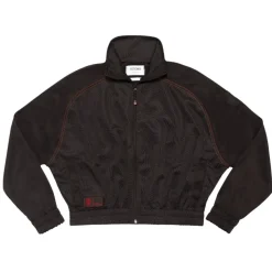 AS Roma Giacca track logo ASR, Donna, Nero Discount