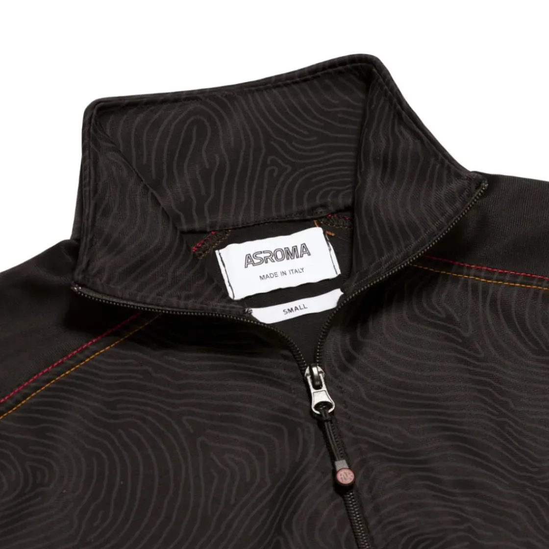 AS Roma Giacca track logo ASR, Donna, Nero Discount