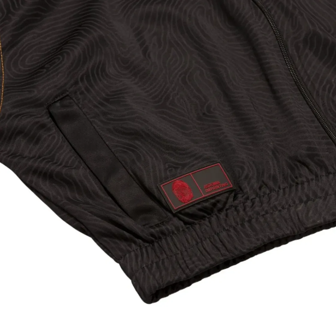 AS Roma Giacca track logo ASR, Donna, Nero Discount