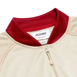 AS Roma Giacca track logo ASR, Uomo, Crema Fashion