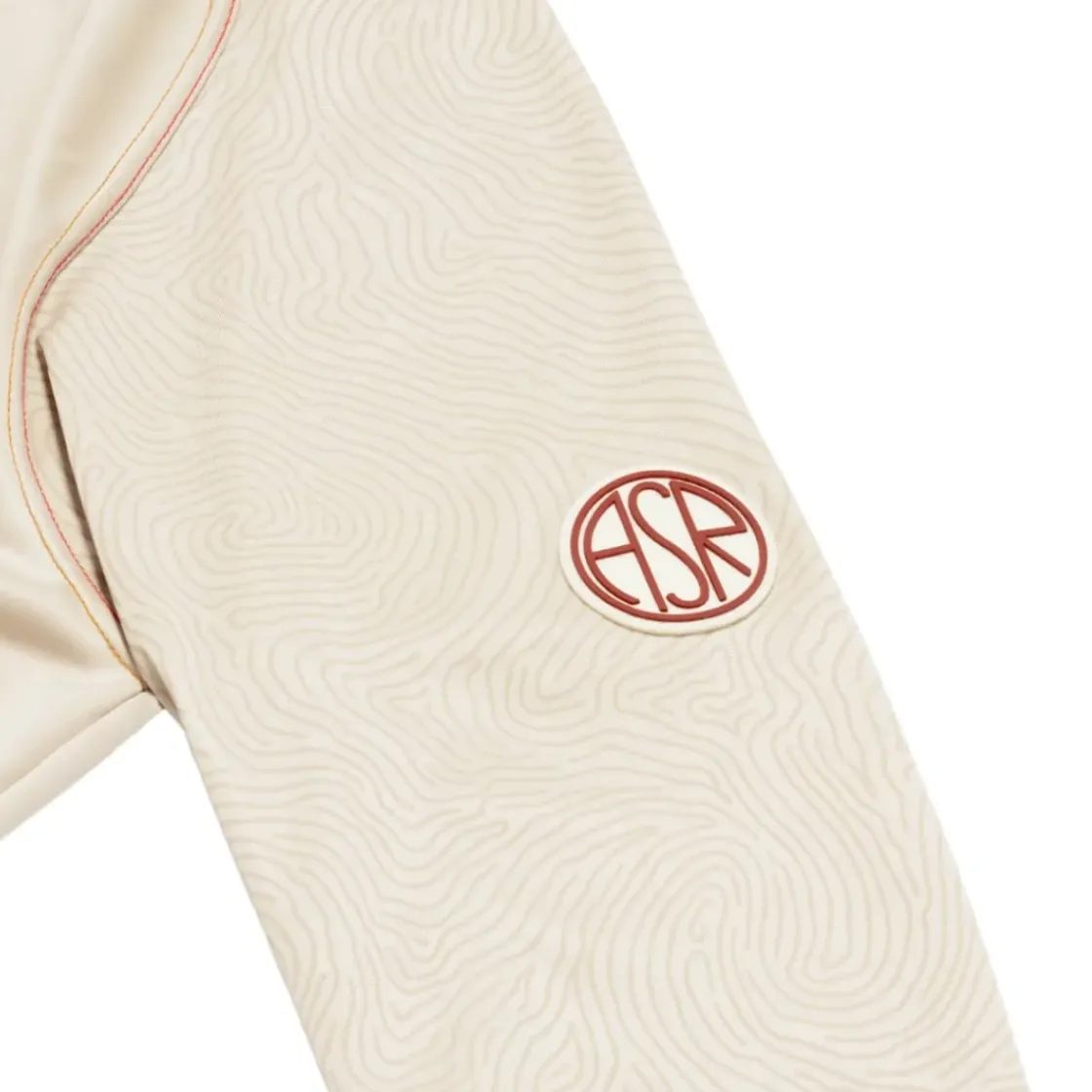 AS Roma Giacca track logo ASR, Uomo, Crema Fashion
