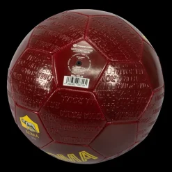 AS Roma Pallone con pattern Forza Roma in rilevo, taglia 5 Online