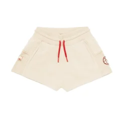 AS Roma Pantaloncini logo ASR, Donna, Crema Best Sale