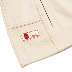 AS Roma Pantaloncini logo ASR, Donna, Crema Best Sale