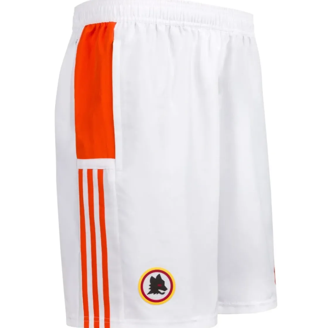 AS Roma Pantaloncino Adidas Padel, Bianco, Uomo Sale