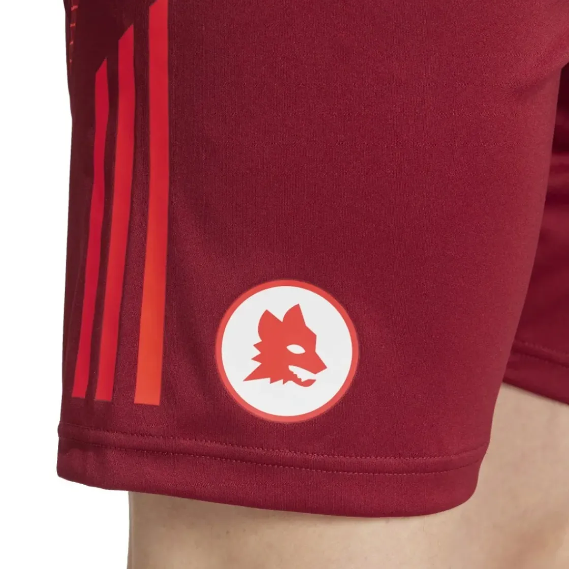 AS Roma Pantaloncino da allenamento , Rosso Sale