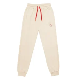 AS Roma Pantaloni jogger logo ASR, Bambini, Crema Cheap
