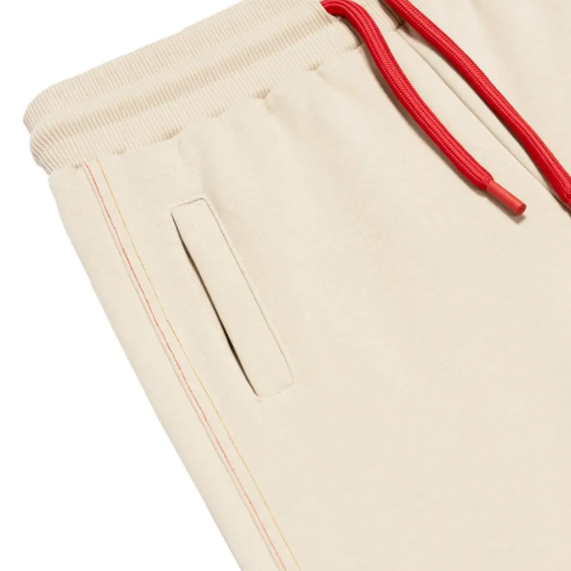 AS Roma Pantaloni jogger logo ASR, Bambini, Crema Cheap
