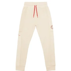 AS Roma Pantaloni jogger logo ASR, Donna, Crema Cheap