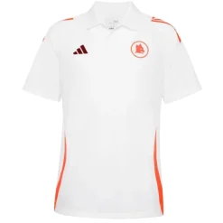AS Roma Polo , Uomo, Bianca Best