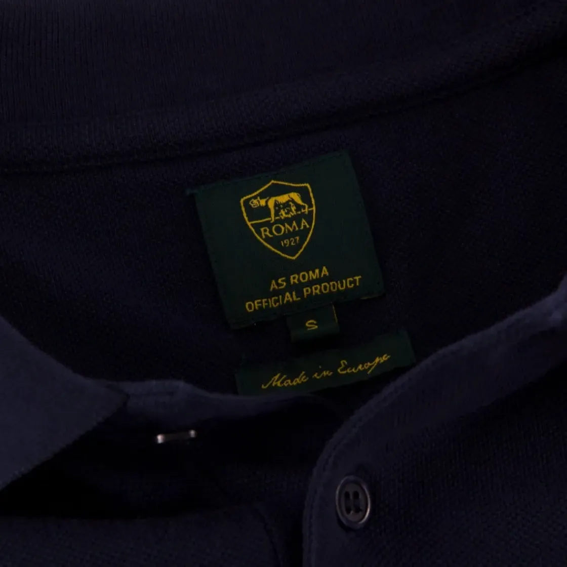 AS Roma Polo Heritage , Adulto, Blu Store