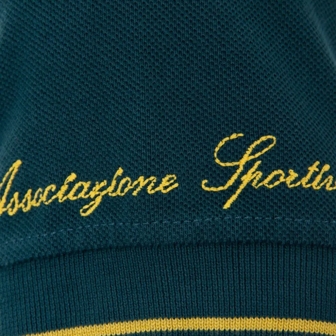 AS Roma Polo Heritage , Adulto, Verde Shop