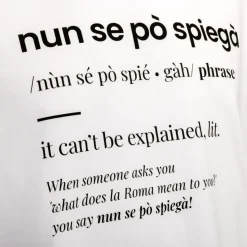 AS Roma Rome is More - T-Shirt ‘Nun se pò spiegà" Cheap