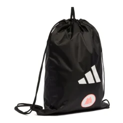 AS Roma Sacca da Palestra con Logo Adidas, Nero Clearance
