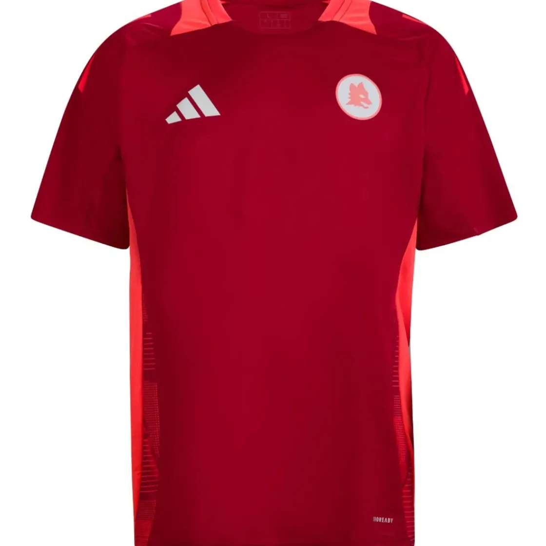 AS Roma T-shirt Allenamento Coach , Rossa, Uomo Best