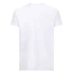 AS Roma T-shirt logo ricamato ROMAMOR, Adulto, Bianco New