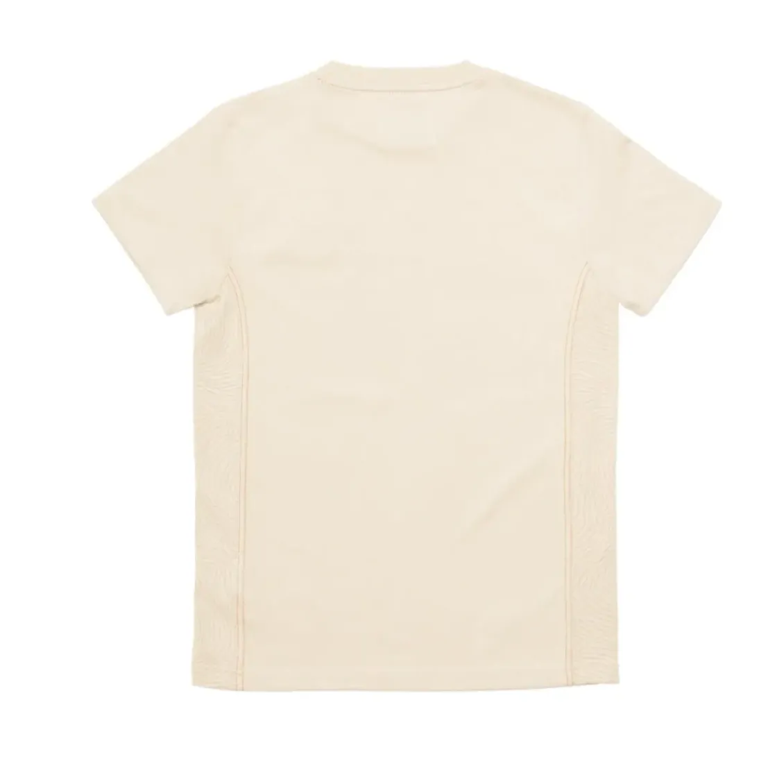 AS Roma T-shirt cotone logo ASR, Bambini, Crema Hot