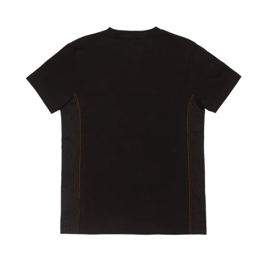 AS Roma T-shirt cotone logo ASR, Bambini, Nero Hot