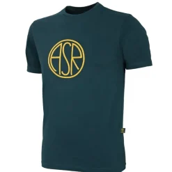 AS Roma T-shirt Heritage Logo , Adulto, Verde Outlet