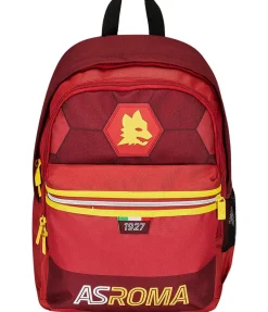 AS Roma Zaino scuola doppio scomparto logo Lupetto Best Sale